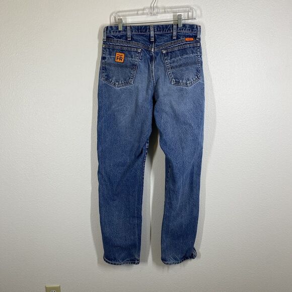 Wrangler FR Riggs Workwear Jeans Mens 34x34 Flame Resistant CAT2 ATPV 22 FR3W060 - Picture 5 of 9